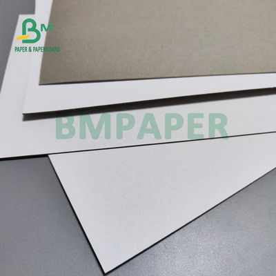 900gsm Satu wajah tidak dilapisi putih Offset Kardus Grey Back Untuk Ring Binders