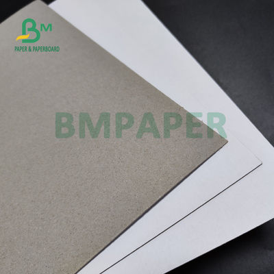 900gsm Satu wajah tidak dilapisi putih Offset Kardus Grey Back Untuk Ring Binders