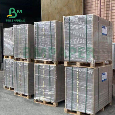 900gsm Satu wajah tidak dilapisi putih Offset Kardus Grey Back Untuk Ring Binders