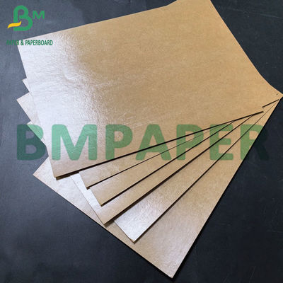 300g+15g PE Satu Sisi Dilapisi Oilproof Brown Kraft Paper Untuk Pengemasan