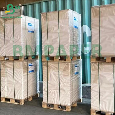 Kertas buku yang tidak terikat 65g 75g Lembar kertas berwarna krim