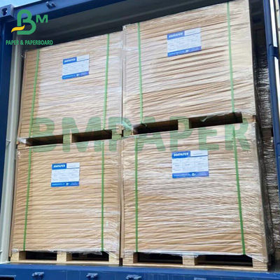25kg - 50kg Cement Packaging Kraft Paper Brown White Extensible Bags Paper