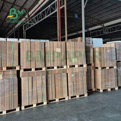 20lb Uncoated CAD Paper Roll Untuk Inkjet Printer 36' X 500' 3' Core Cerah Putih