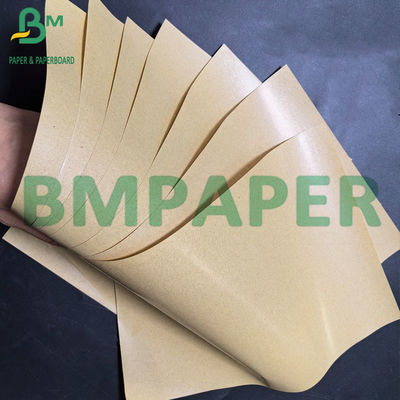 70g+15g PE Satu Sisi Dilapisi Minyak Kelas Makanan Kraft Paper Untuk Membungkus