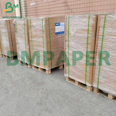 70g+15g PE Satu Sisi Dilapisi Minyak Kelas Makanan Kraft Paper Untuk Membungkus