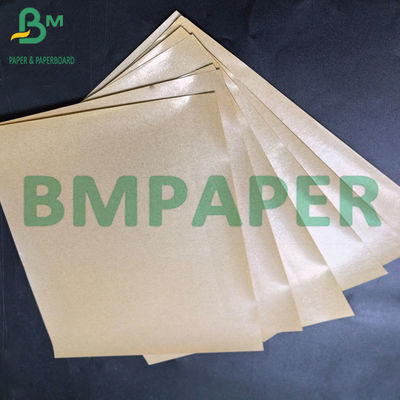 70g+10g PE Satu Sisi Laminasi Greaseproof Kraft Paper Unbleached