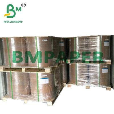 45gm - 300gm PE Lapisan Polycoated Base Kraft Paper Untuk Industri