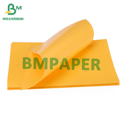 80gm Golden Kraft Paper Rolls Untuk Amplop Kertas Ekspres kantong gelembung 787mm 1092mm