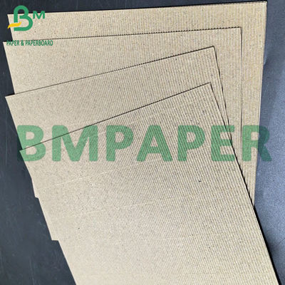 1mm E F Flute Uncoated Brown Corrugated Board Untuk Packing Box