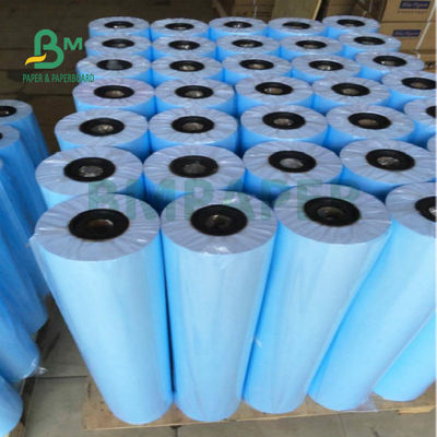 80g kertas cetak biru sisi ganda untuk arsitek 30' x 50 yard 2' inti
