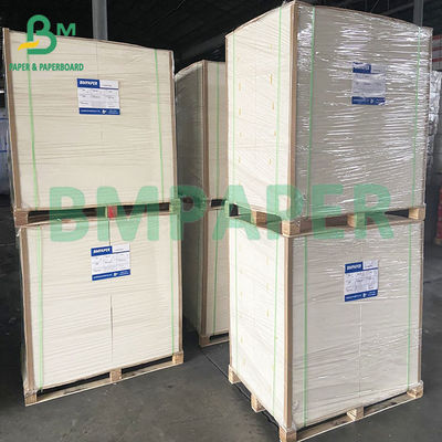 80gm Daur Ulang Pulp Ketebalan Seragam permukaan halus krim kertas bebas kayu untuk notebook