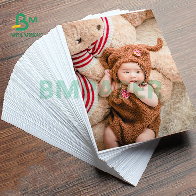 260gm 300gm Double Side Inkjet Printing Glossy Photo Paper Untuk Menu 6R A4