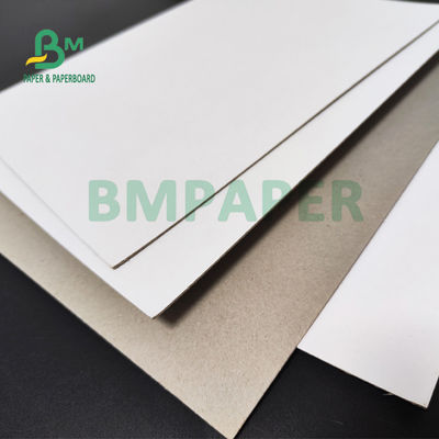 900g 1200g Lapisan Duplex Papan Putih dan Abu-abu 31,5 'x 41,5' Ketahanan keras