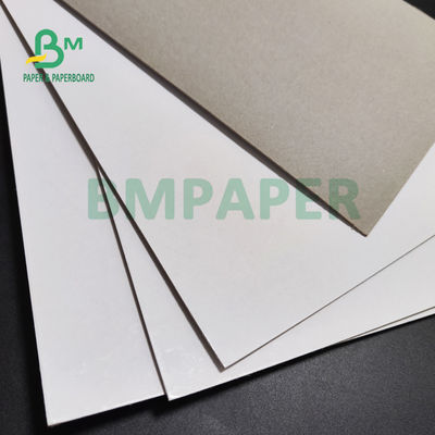 900g 1200g Lapisan Duplex Papan Putih dan Abu-abu 31,5 'x 41,5' Ketahanan keras
