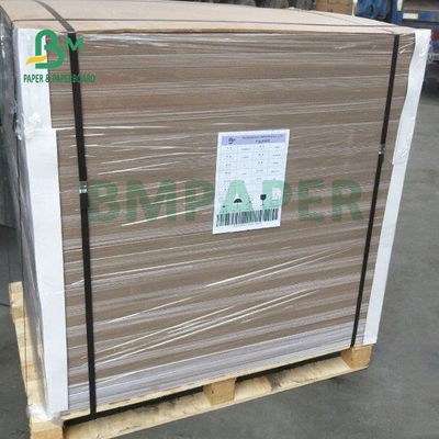 900g 1200g Lapisan Duplex Papan Putih dan Abu-abu 31,5 'x 41,5' Ketahanan keras