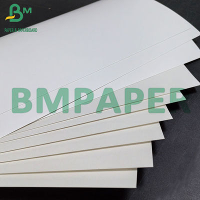 300g+15g PE Matte Satu Sisi Dilapisi Kertas Kemasan Makanan Karton Putih