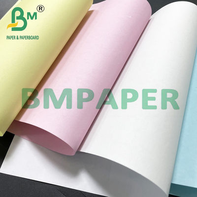 Putih / Pink / Kuning Printable NCR Copy Paper Untuk Laporan Bank