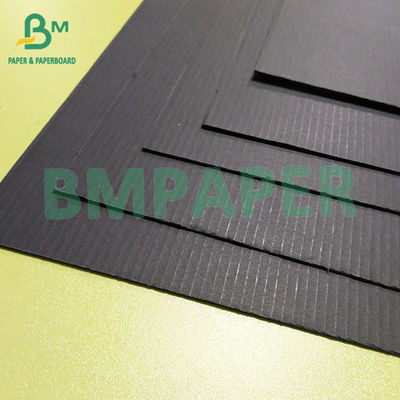 120gm Campuran Pulp Hitam 3 Ply kertas bergelombang Untuk kotak hadiah kelas tinggi
