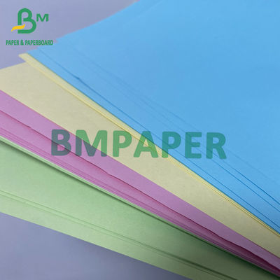 80gm Warna Surat Kertas Ukuran 8,5 X 11 Inch 500 lembar Per Paket Biru Cahaya Hijau Kuning Merah Dalam Hitam