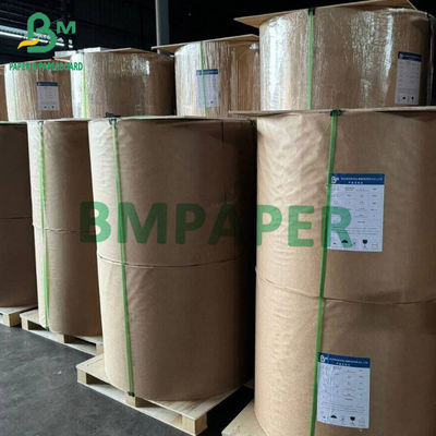Kelas Makanan Putih Kraft Paper Roll Untuk Tas 120g 150g Printable MG Kraft 787mm 1092mm lebar