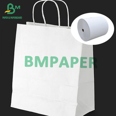 Kelas Makanan Putih Kraft Paper Roll Untuk Tas 120g 150g Printable MG Kraft 787mm 1092mm lebar