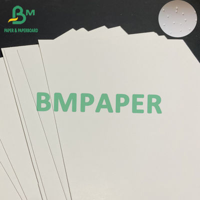 PE Lapisan Kertas Makanan Dingin Ramah Eco Seafood Cold Packaging Paper 275g + 15g PE