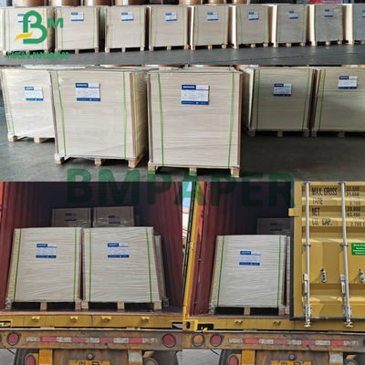 PE Lapisan Kertas Makanan Dingin Ramah Eco Seafood Cold Packaging Paper 275g + 15g PE