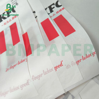 Kertas kemasan makanan tahan lemak 35gm 40gm 50gm Untuk sandwich hamburger