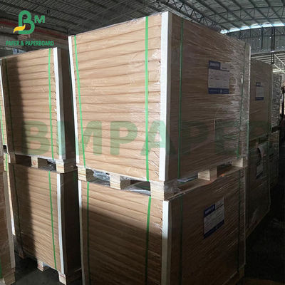 Double Side High Gloss White Cardboard Untuk Kotak Papan Pengemasan Kekakuan Tinggi