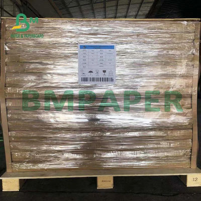 80um 100um Putih Warna tahan air mata Synthetic Paper Untuk Inkjet Printing