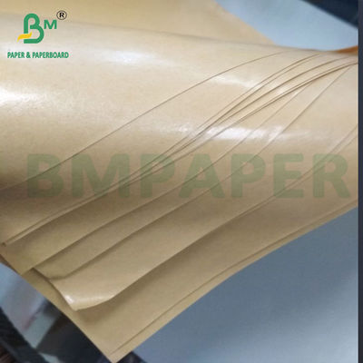 Brown Kraft Silikon Lapisan Kertas Rilis Kraft Kertas 80gsm Untuk Label
