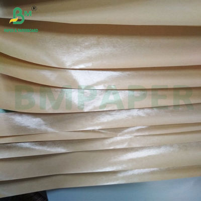 Brown Kraft Silikon Lapisan Kertas Rilis Kraft Kertas 80gsm Untuk Label