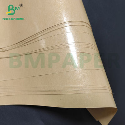 Brown Kraft Silikon Lapisan Kertas Rilis Kraft Kertas 80gsm Untuk Label