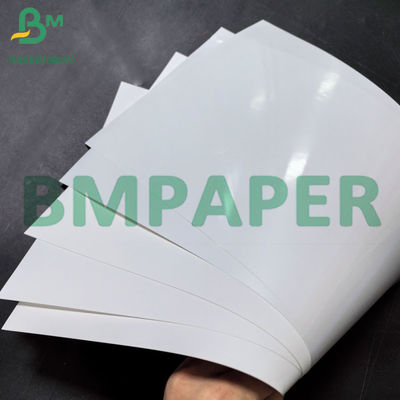 220gm Top Coated Thermal Synthetic Paper Dengan Hot Melt Thermal PP Roll Paper