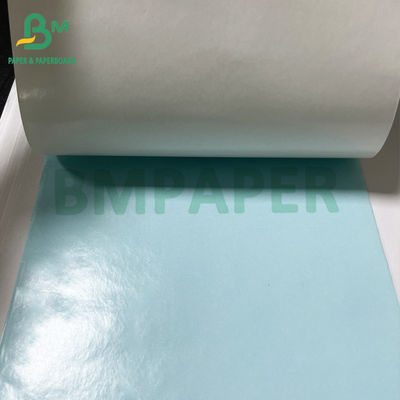 80gm halus Greaseproof Putih Biru Silikon Lapisan Release Paper