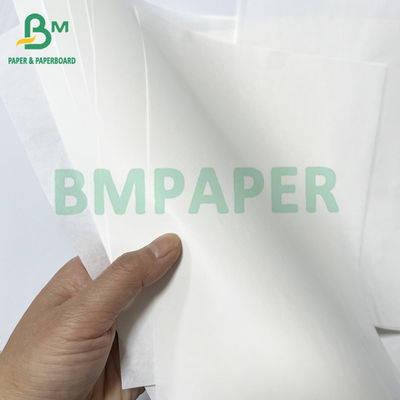 Daur ulang 45gsm Lempar Tanpa Lapisan Putih Rilis Kertas Untuk Label
