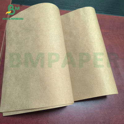 Kertas kantong kraft alami kelas makanan 40-80gm untuk kantong pengemasan roti cemilan