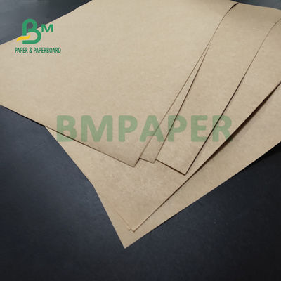 50gm 60gm Kertas Kraft Warna Alami Untuk Tas Takeaway