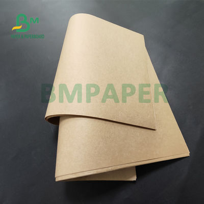 50gm 60gm Kertas Kraft Warna Alami Untuk Tas Takeaway