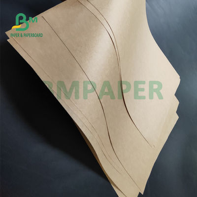 50gm 60gm Kertas Kraft Warna Alami Untuk Tas Takeaway
