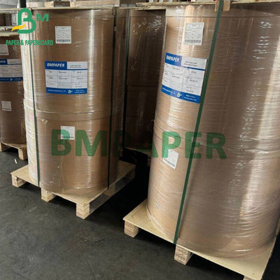 Kustomisasi Virgin Brown Kraft Paper Rolls 40gsm - 80gsm Food Packaging Paper