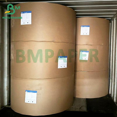 Daur ulang Baik Printability putih Minuman Jerami garpu Kertas kemasan