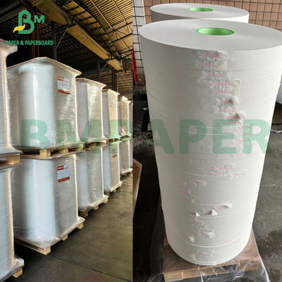 24g 28g Drink Straw Wrap Paper 24mm 25mm Lebar Dukungan Pencetakan
