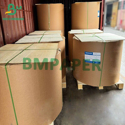 48G 55G 60G Kertas Gulungan Besar Termal 790mm 860mm Memotong Ukuran Khusus Gulungan Kertas Faks Termal Jumbo