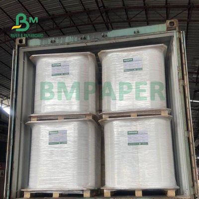 Cetak 28gsm Straw Food Wrapping Paper Untuk Minum 29MM 35MM Tidak berbahaya