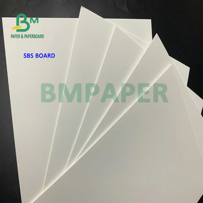 SBS Kertas beku PE Lapisan 275gsm 325gsm Untuk membuat kotak kemasan makanan beku