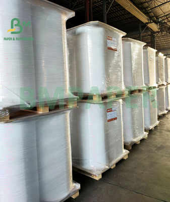 24gm 28gm Food Grade Good Printing Wood Pulp Straw Wrapping Paper Rolls