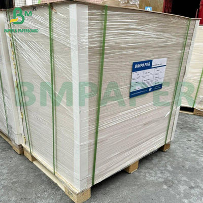1.1mm 1.2mm White Chipboard Medium Weight Sheets Cardboard Putih di kedua sisi