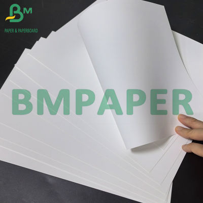 150um Lapisan kertas sintetis PP berlapis putih