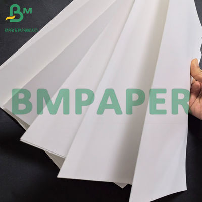 100um Bleached PP Synthetic Paper Waterproof Sheets Untuk Pencetakan Laser